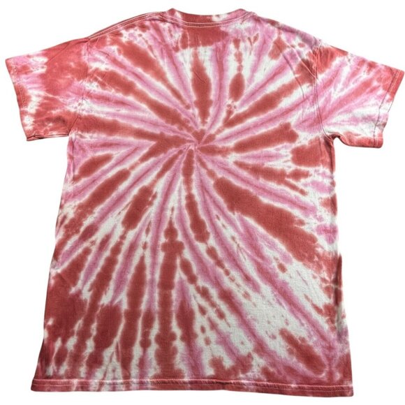 Aaliyah Shirt Mens Medium Pink Tie Dye Graphic Tee 90s R&B Hip Hop Music Legend - Picture 2 of 7